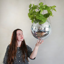 Load image into Gallery viewer, 12&quot; Disco Ball Planter
