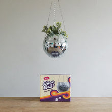 Load image into Gallery viewer, 8&quot; Disco Ball Planter
