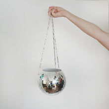 Load image into Gallery viewer, 8&quot; Disco Ball Planter
