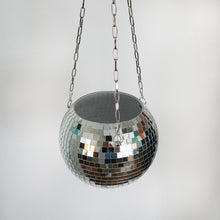 Load image into Gallery viewer, 8&quot; Disco Ball Planter
