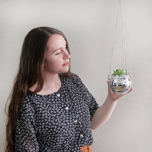 Load image into Gallery viewer, 4&quot; Disco Ball Planter
