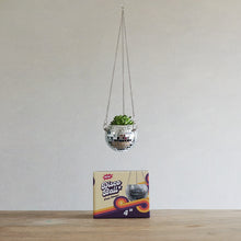 Load image into Gallery viewer, 4&quot; Disco Ball Planter
